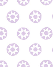 'sun Dial' Wallpaper By Tea Collection - Lavender