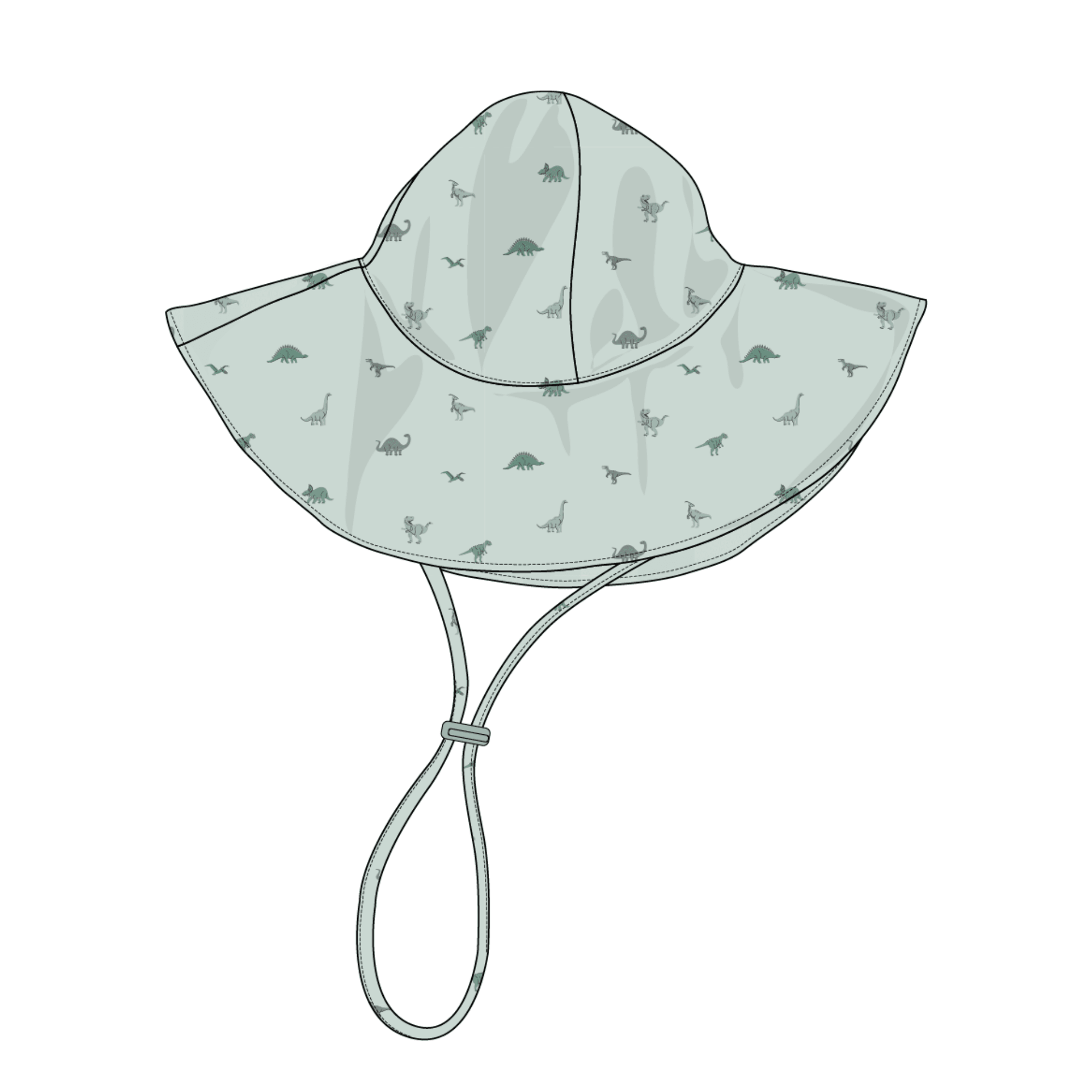 Sun Hat In Dinosaur