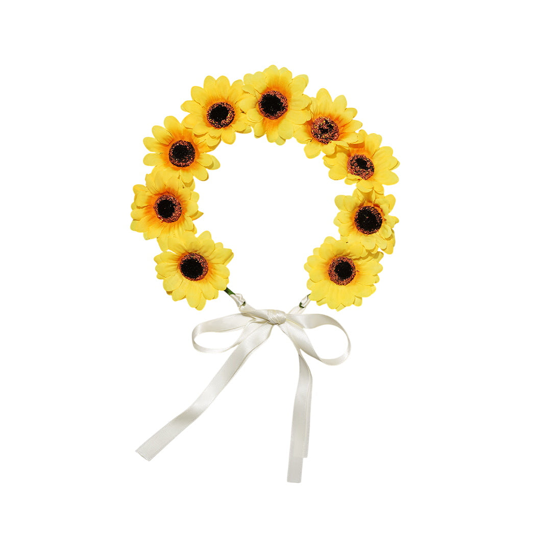Soak Up The Sunflower Flower Crown (adult Size)