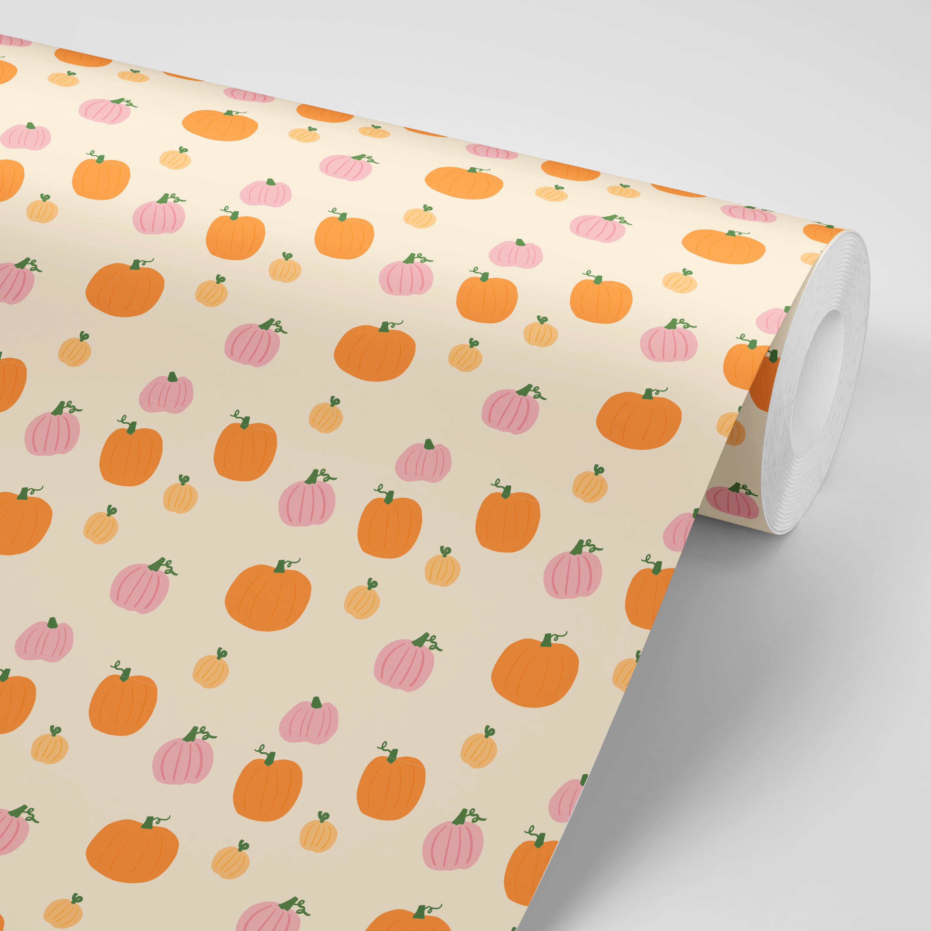 Sunrise Pumpkin Contact Paper  - Pack Of 3 Rolls (24x48" Each)