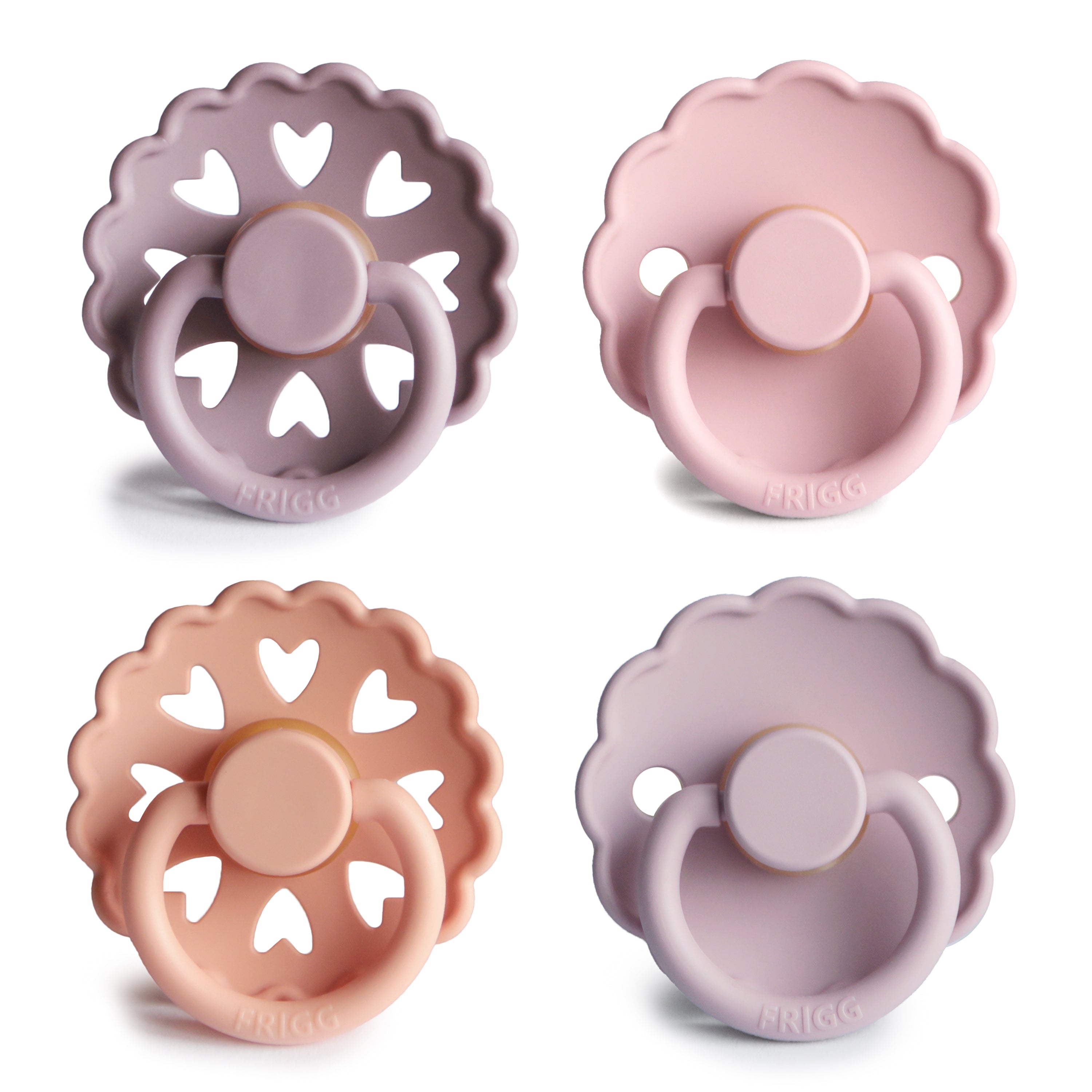 Frigg Natural Rubber Sunset Bliss Pacifier 4-pack