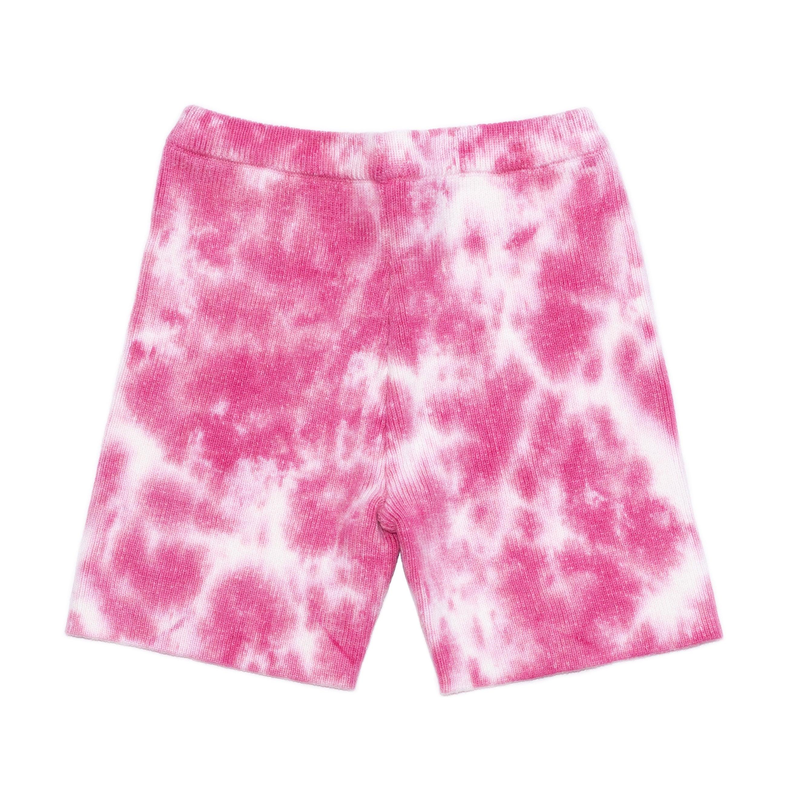 Sunset Pink Tie Dye Bike Short