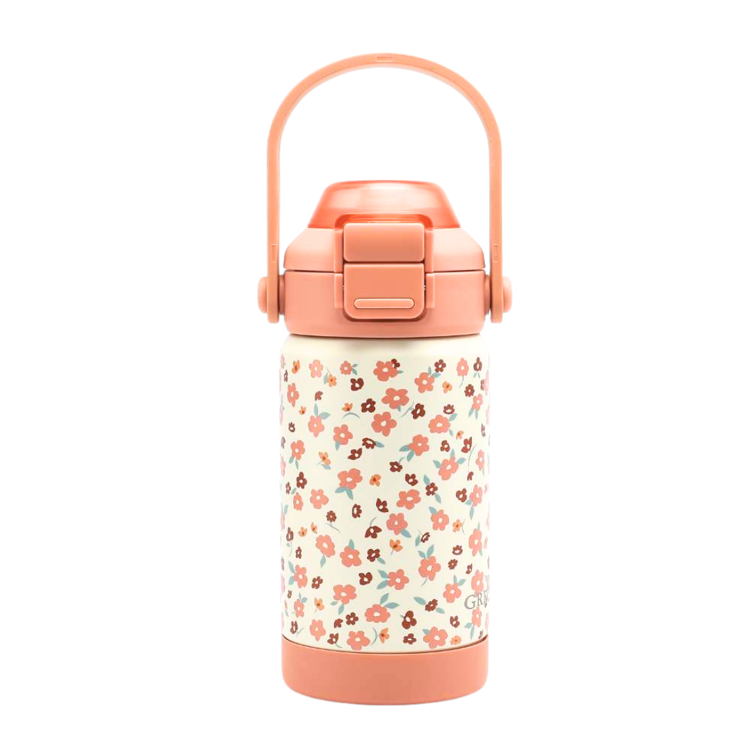 Sip + Chug 2 In 1 Thermo Water Bottle 12 Oz. | Sunset Meadow