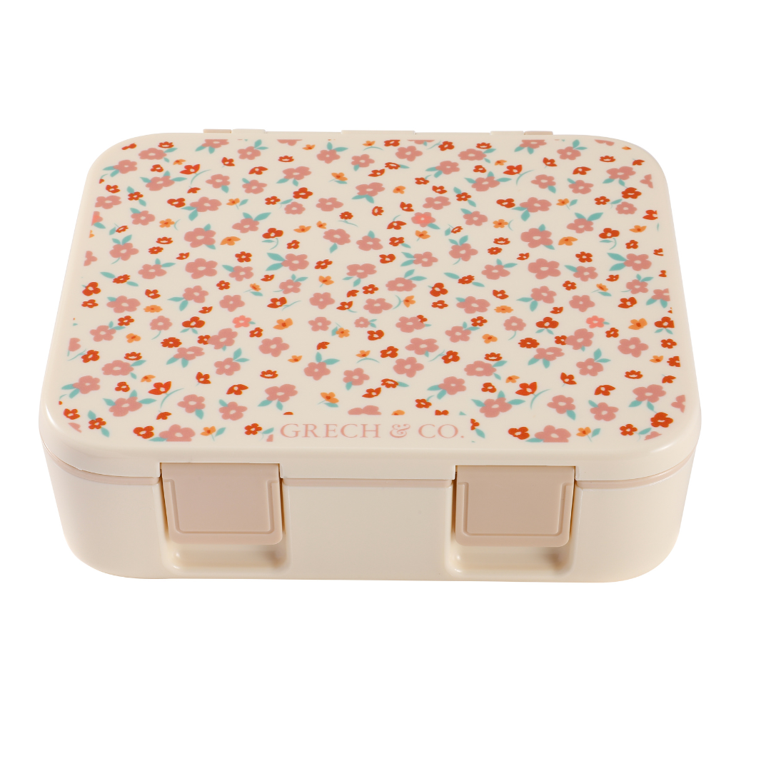 3 Compartment Leakproof Lunchbox | Sunset Meadow