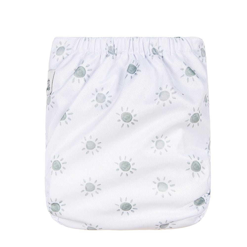 Earth & Pebble Size Up Diaper Cover - Spontaneous Collection