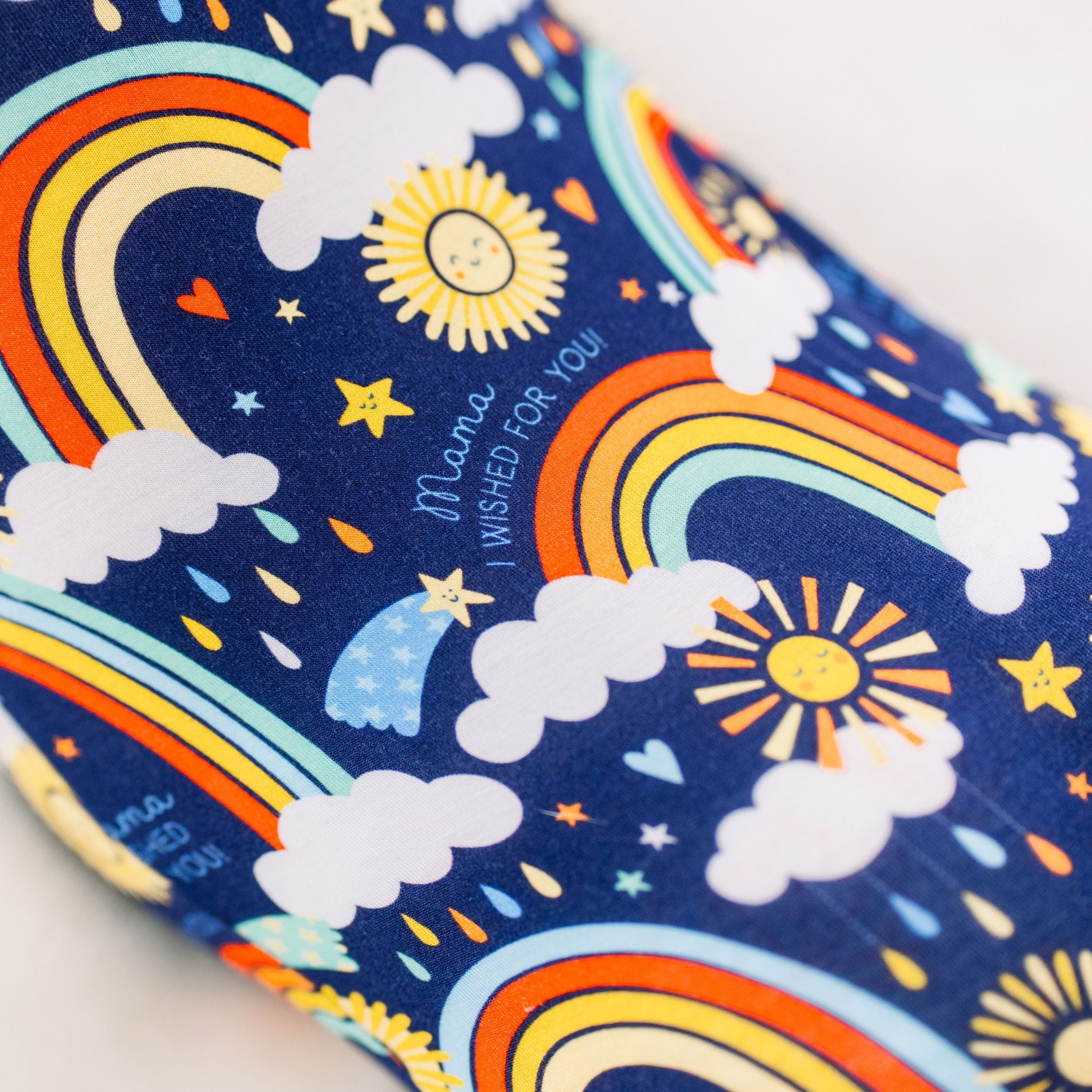 The Second-skin Footie | Here Comes The Sunshine (blue) | "mama, I Wished For You"