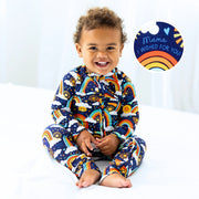 The Second-skin Convertible Romper | Here Comes The Sunshine (blue)