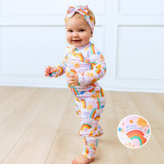 The Second-skin Convertible Romper | Here Comes The Sunshine (pink)