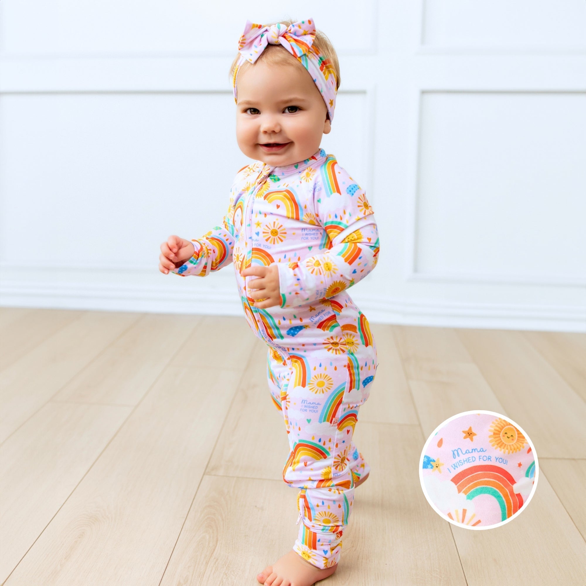 The Second-skin Convertible Romper | Here Comes The Sunshine (pink)