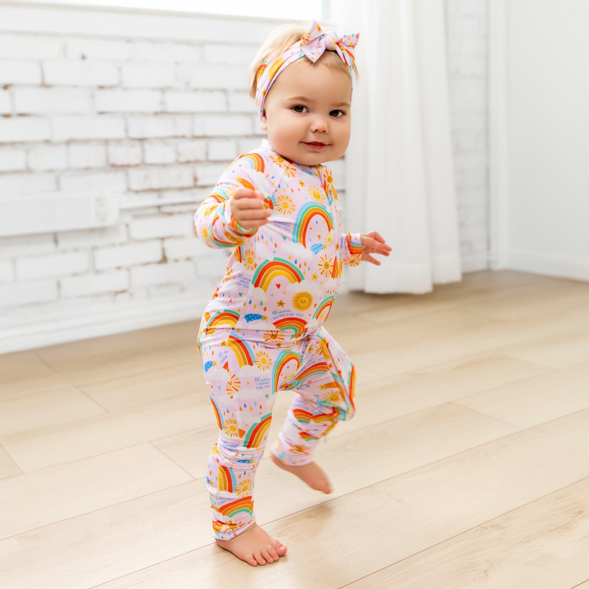 The Second-skin Convertible Romper | Here Comes The Sunshine (pink)