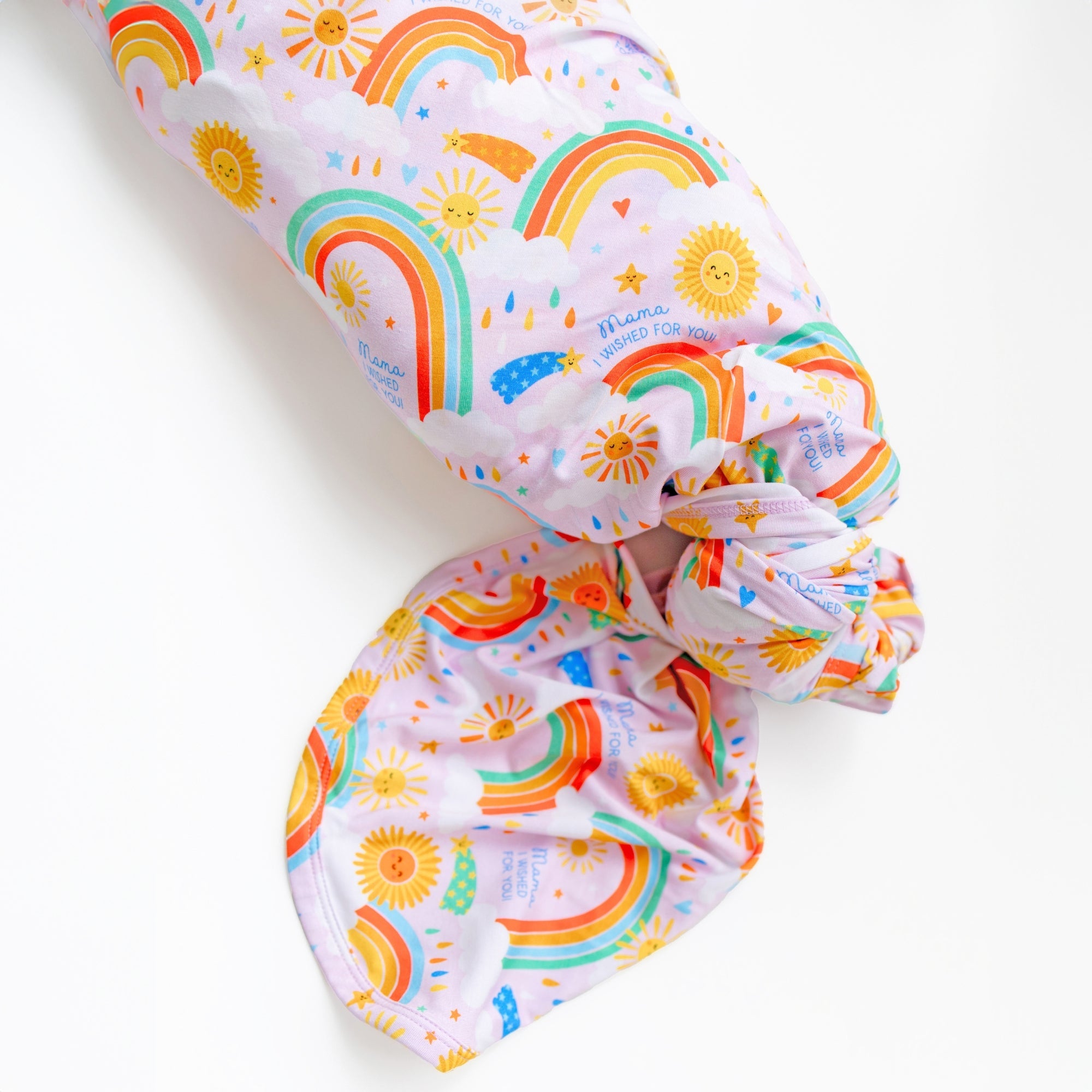The Forever Swaddle Blanket | Here Comes The Sunshine (pink)