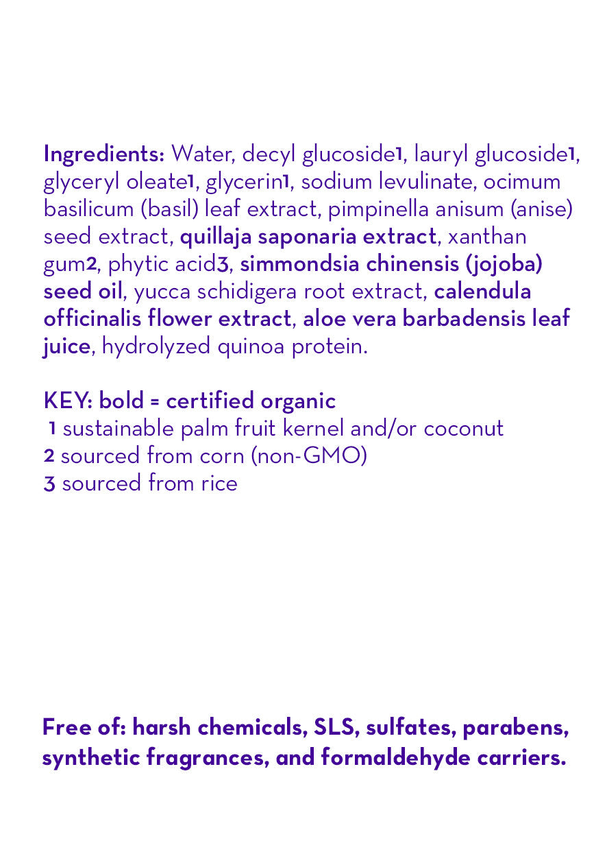 (no Fragrance) Super Sensitive™ Shampoo & Bodywash