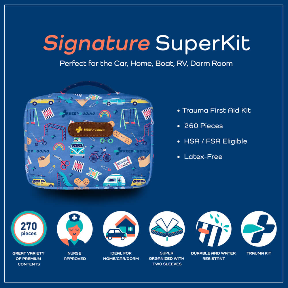 First Aid Superkit (270 Pcs)