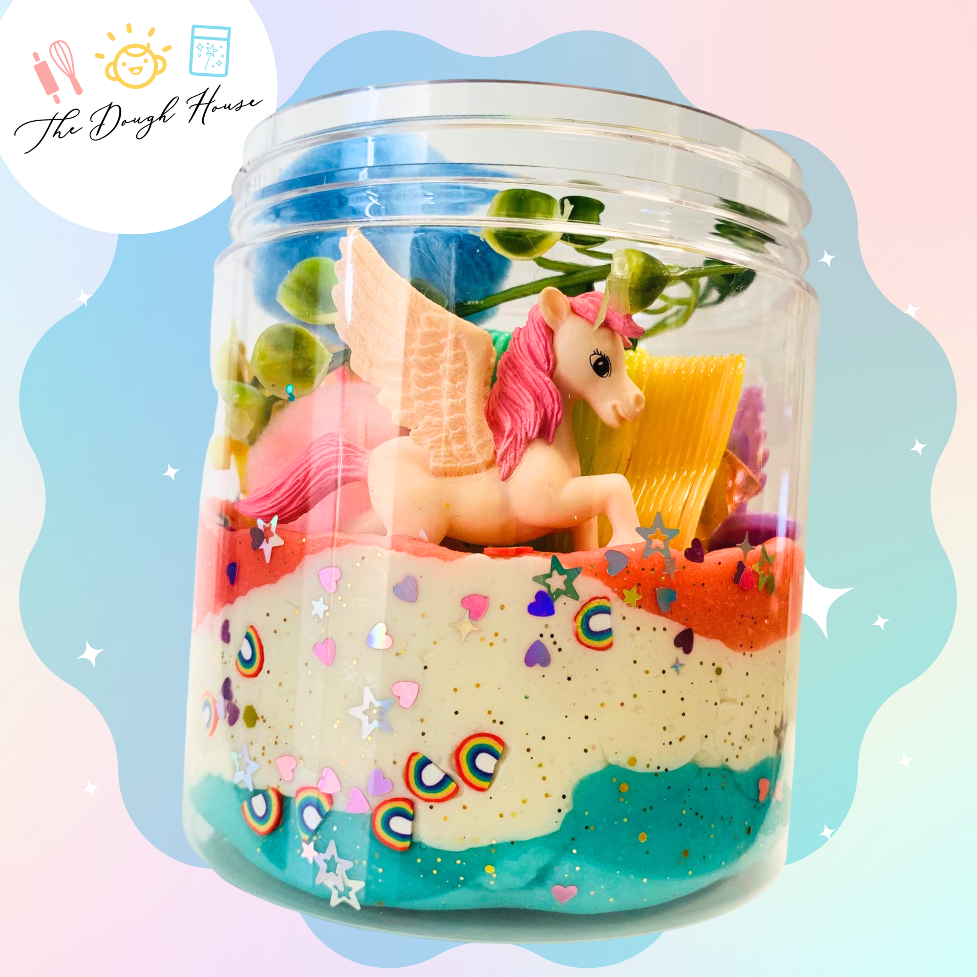 Unicorn Magical Jar (super Size / 16 Oz)