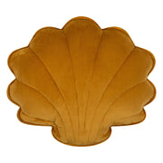Soft Velvet Mustard - Shell Pillow