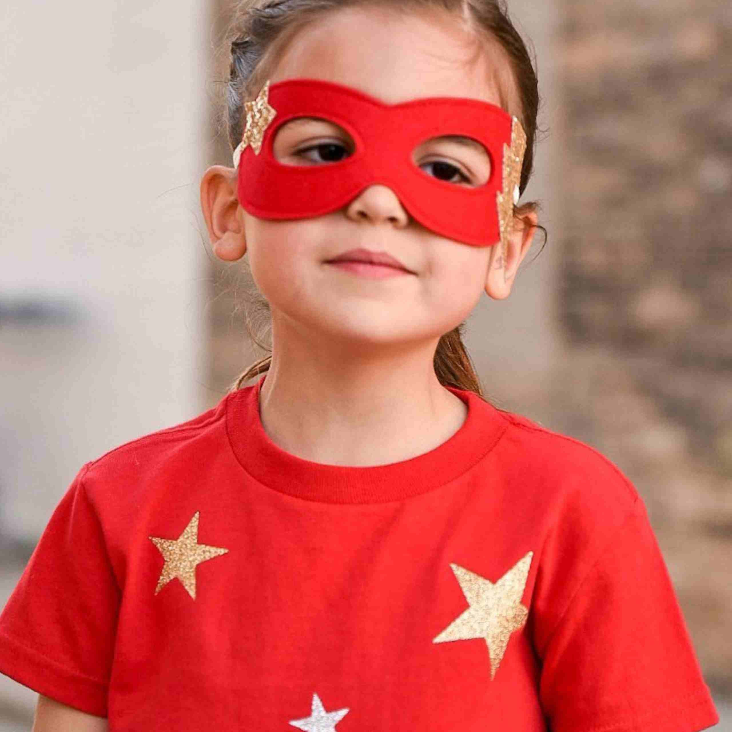 Superhero Star Costume Set, Blue