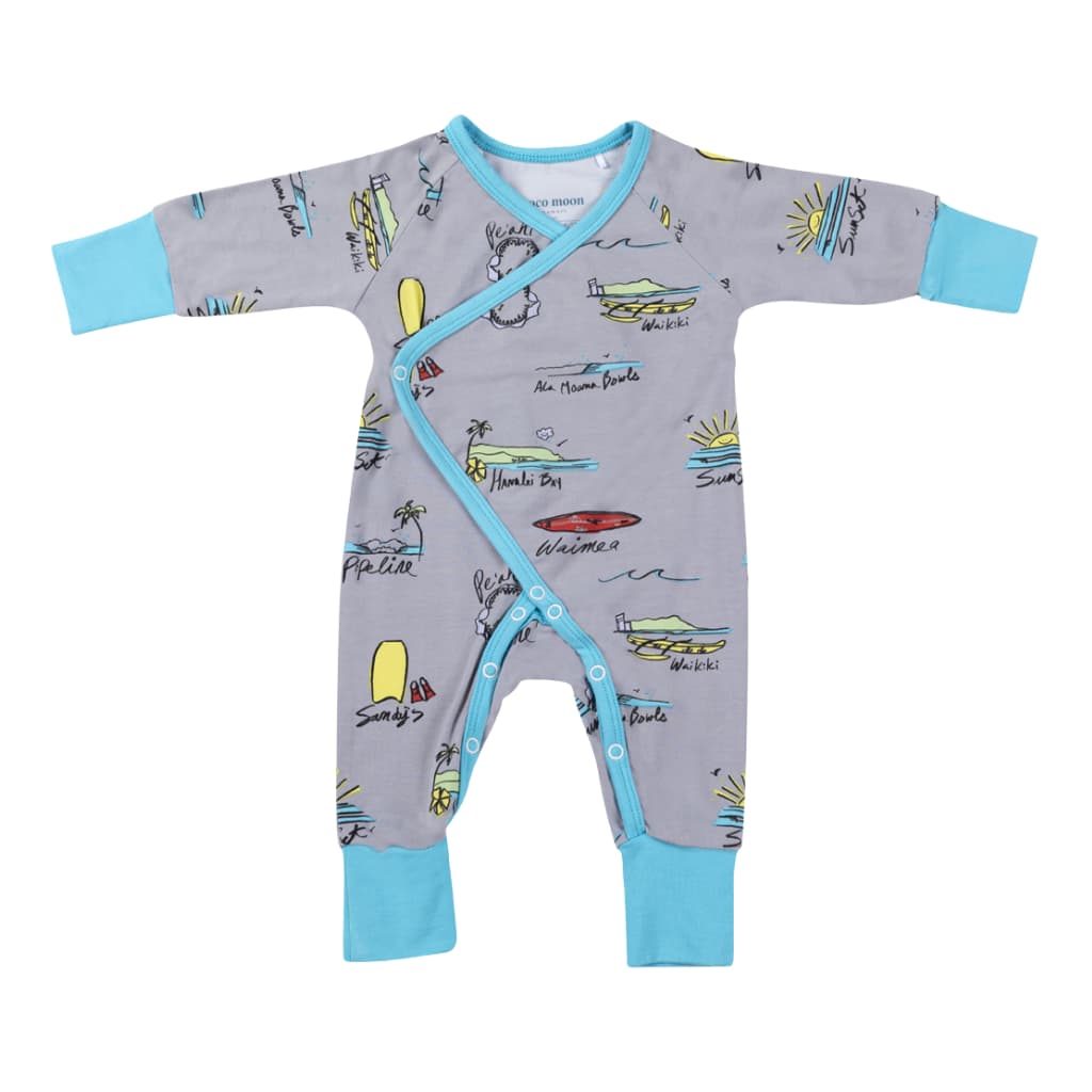 Surf Report Bamboo Newborn Coverall