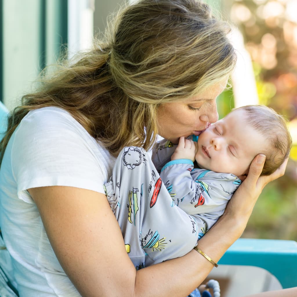 Surf Report Bamboo Layette Gown