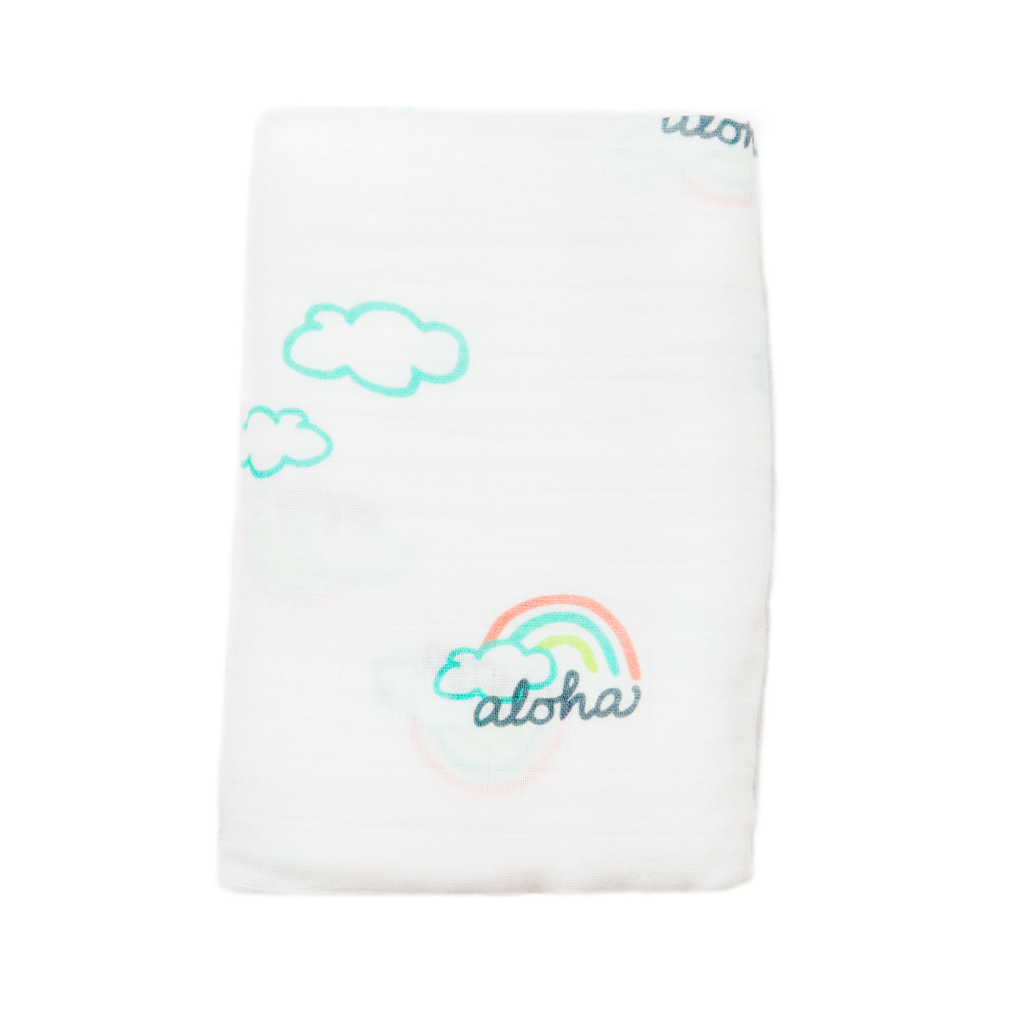 Pot O' Aloha Muslin Swaddle Blanket