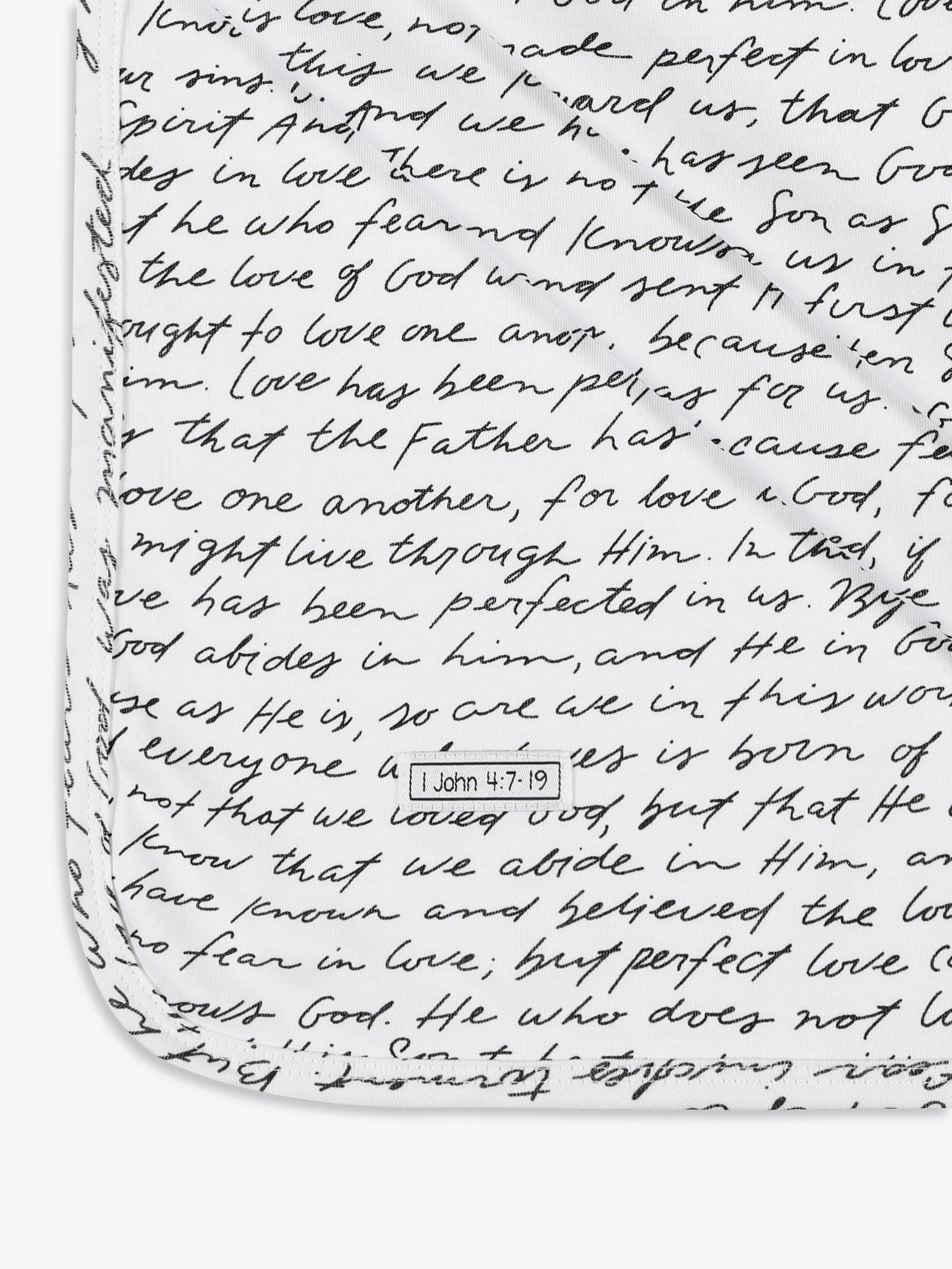 Love One Another Swaddle Cotton