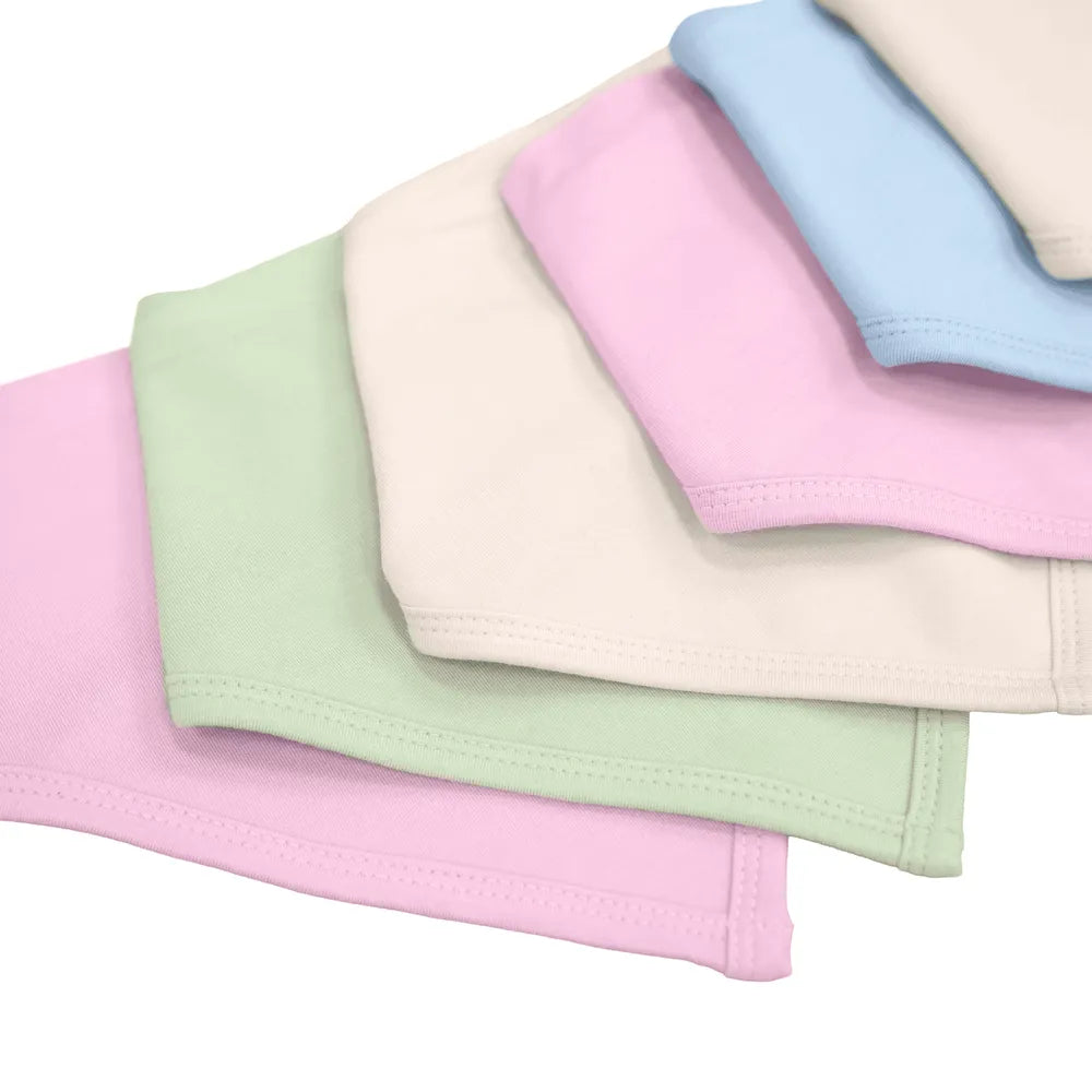 Bamboo Bandana Bib In Pink Tint
