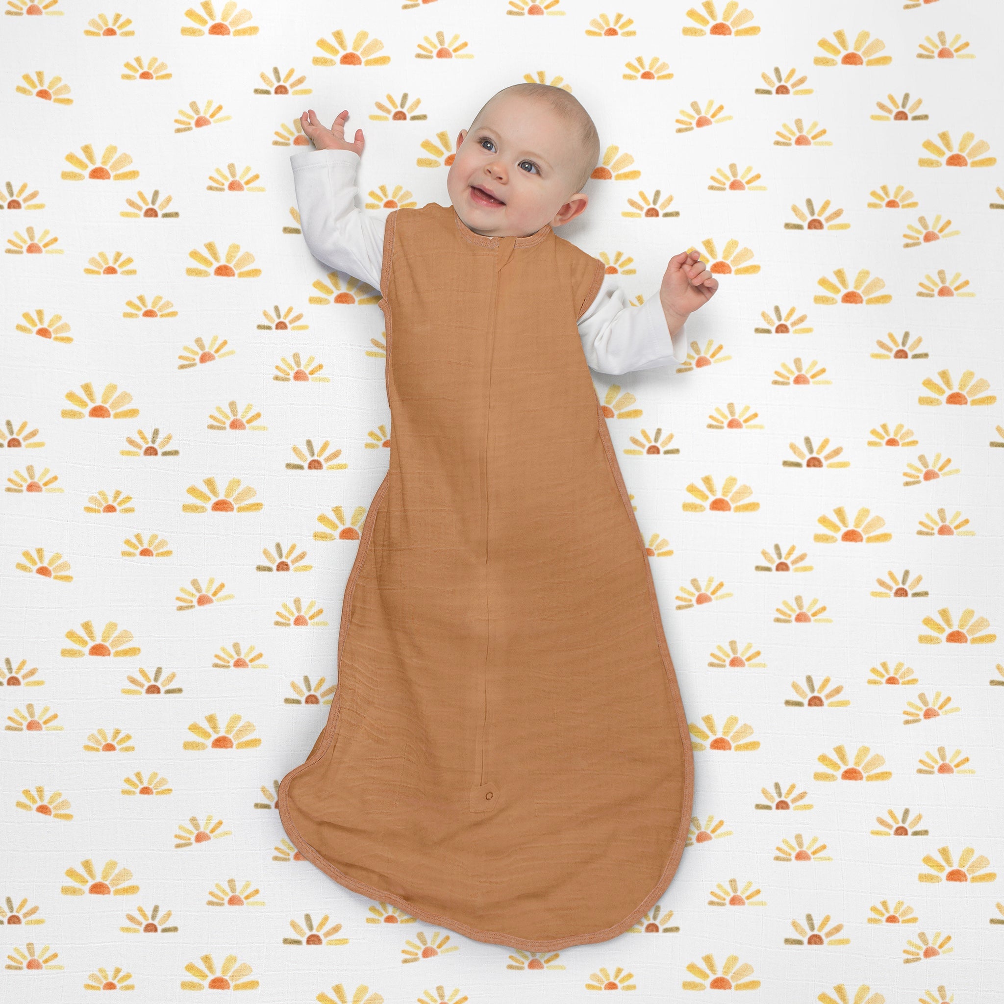 Muslin Non-weighted Zzzipme Sack - Butterum