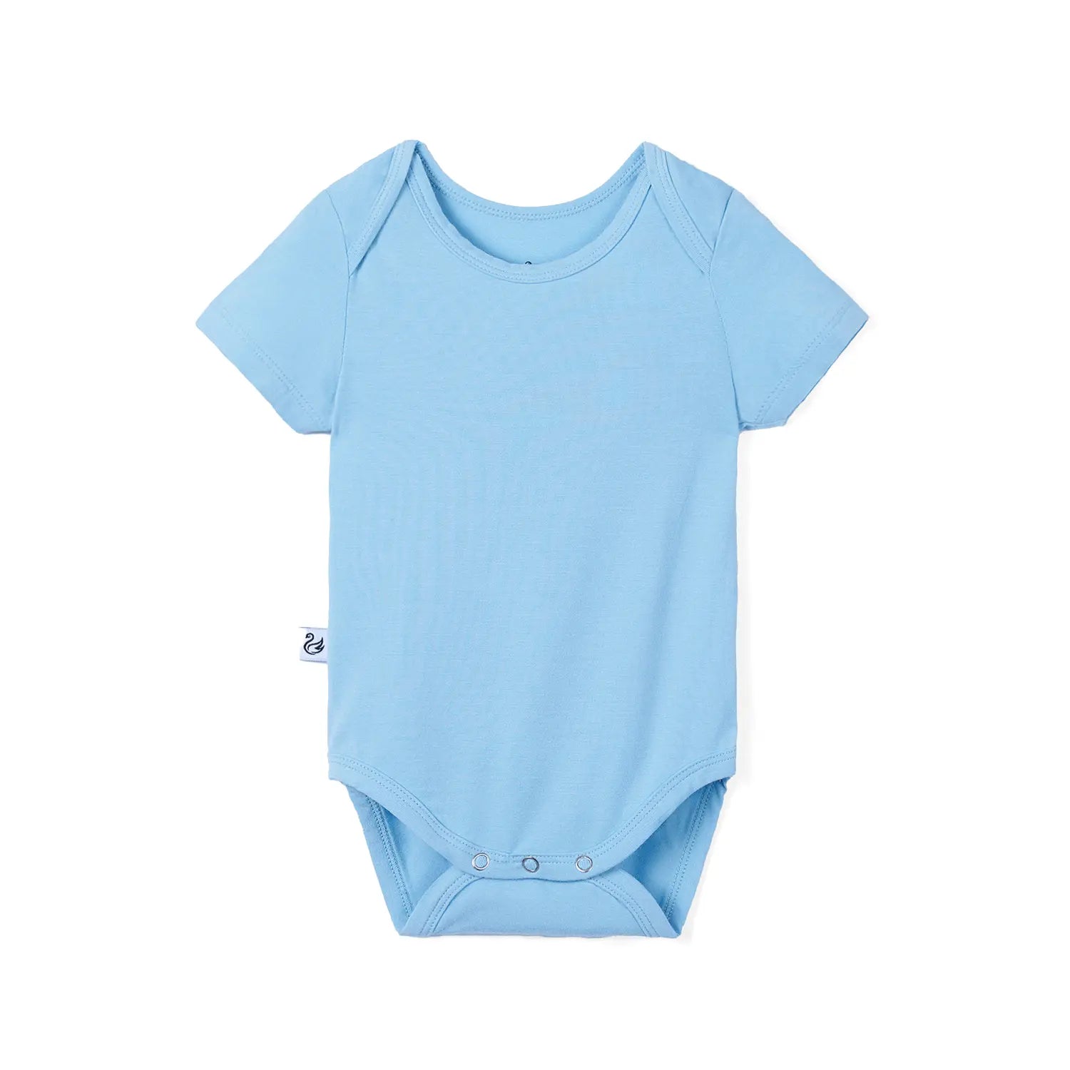 Bamboo Baby Bodysuit In Blue Bell