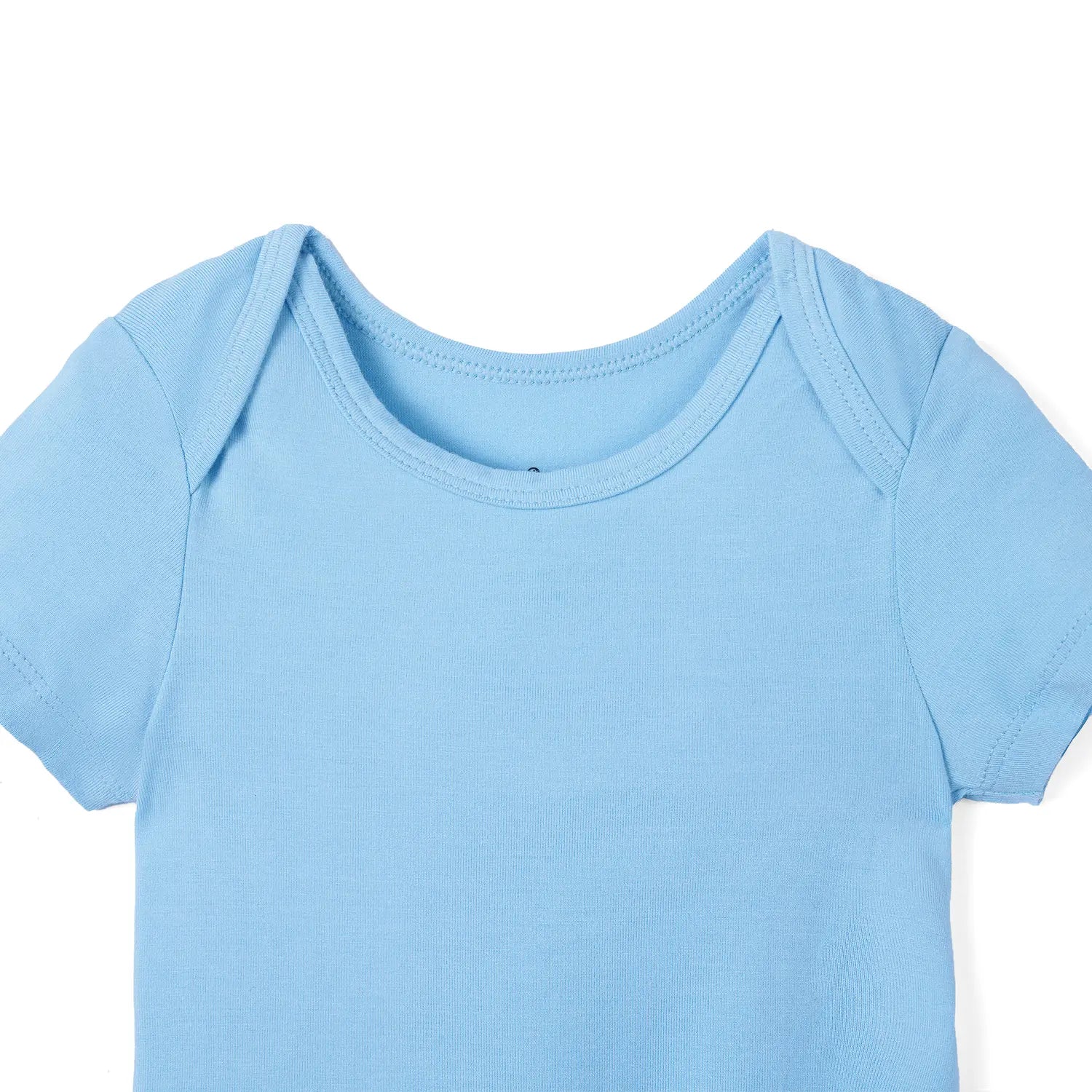 Bamboo Baby Bodysuit In Blue Bell