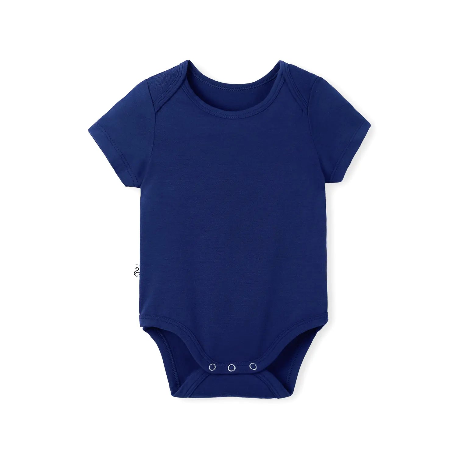 Bamboo Baby Bodysuit In Blue Depths