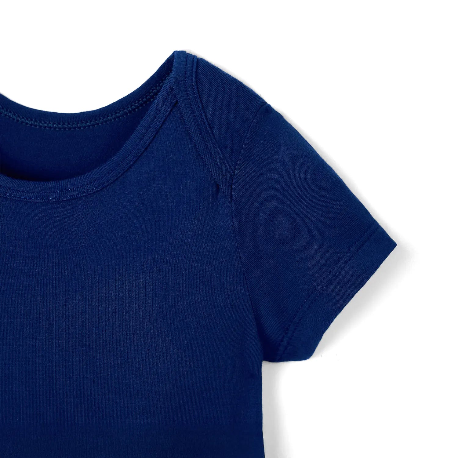 Bamboo Baby Bodysuit In Blue Depths