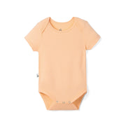 Bamboo Baby Bodysuit In Peach Fuzz