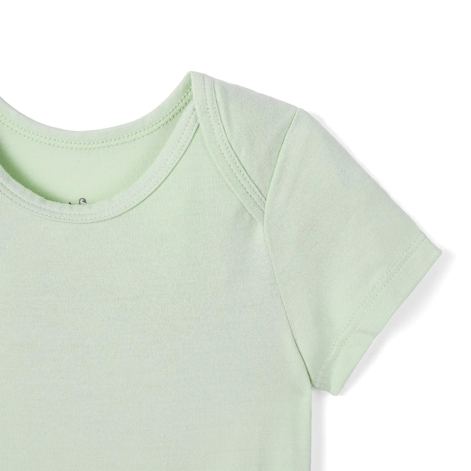 Bamboo Baby Bodysuit In Sage Green