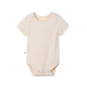 Bamboo Baby Bodysuit In Sand