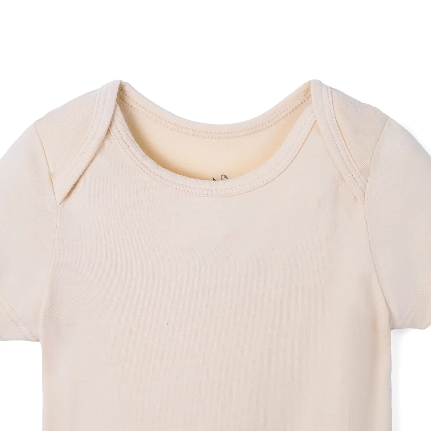 Bamboo Baby Bodysuit In Sand