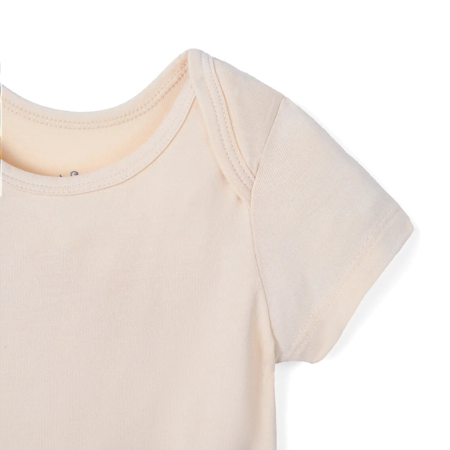 Bamboo Baby Bodysuit In Sand