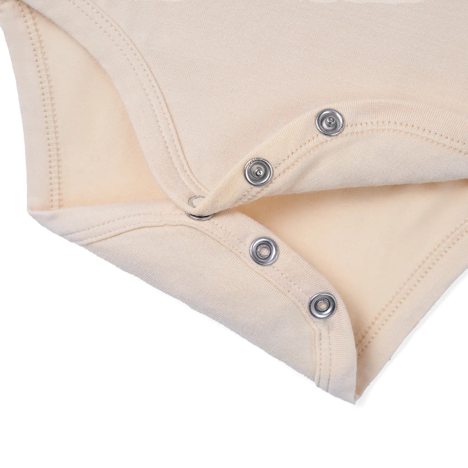 Bamboo Baby Bodysuit In Sand