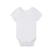 Bamboo Baby Bodysuit In White