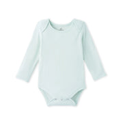 Long Sleeve Baby Bodysuit In Mint