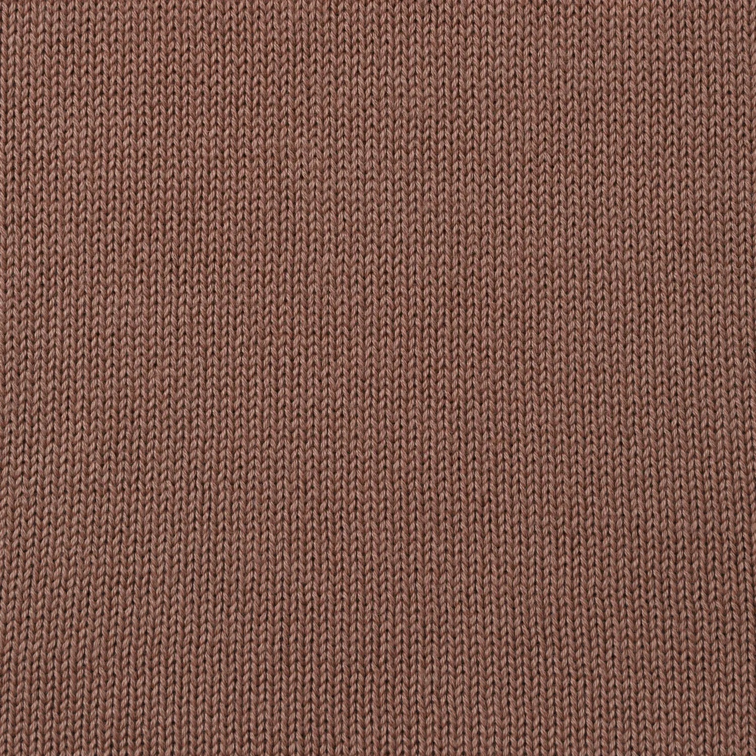 Knit Rollneck Baby Sweater In Mocha
