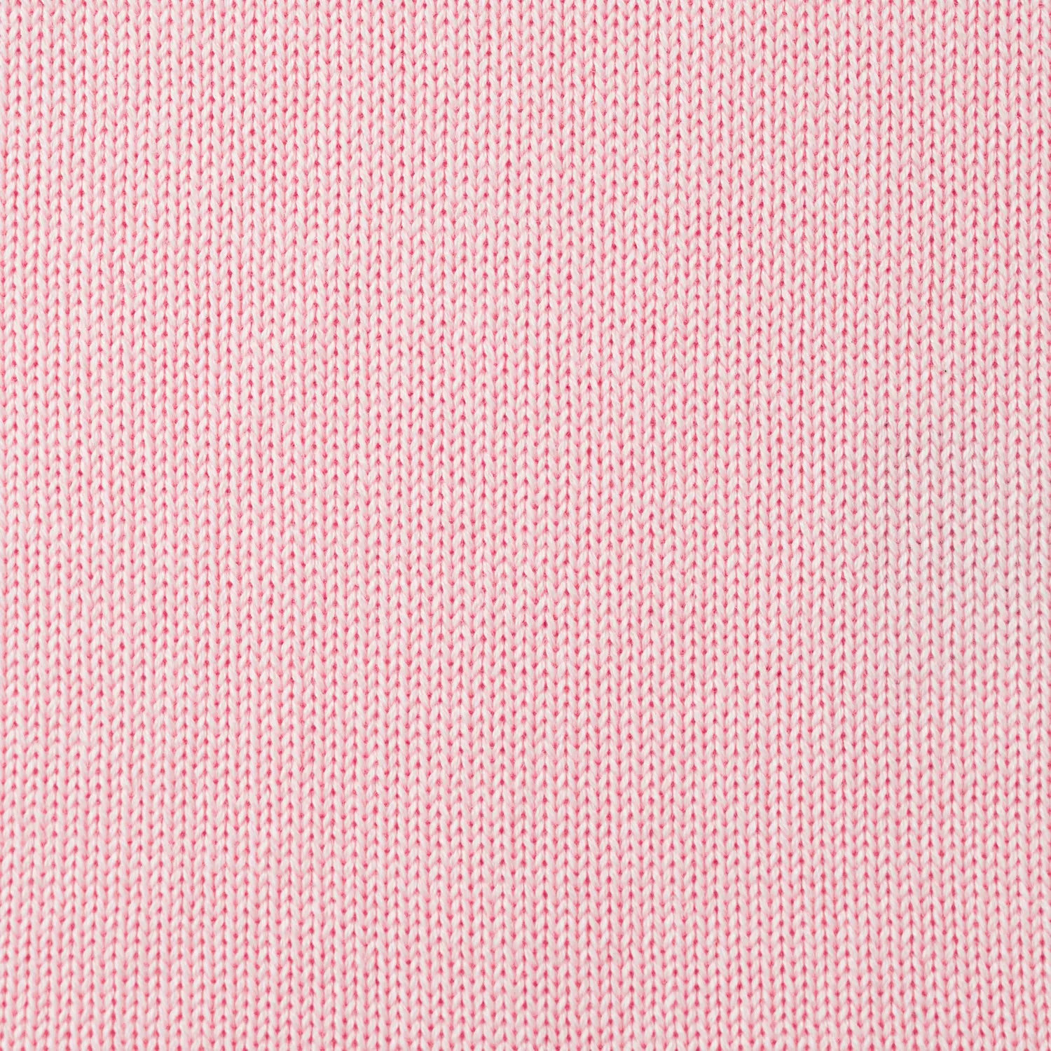 Knit Rollneck Baby Sweater In Pink