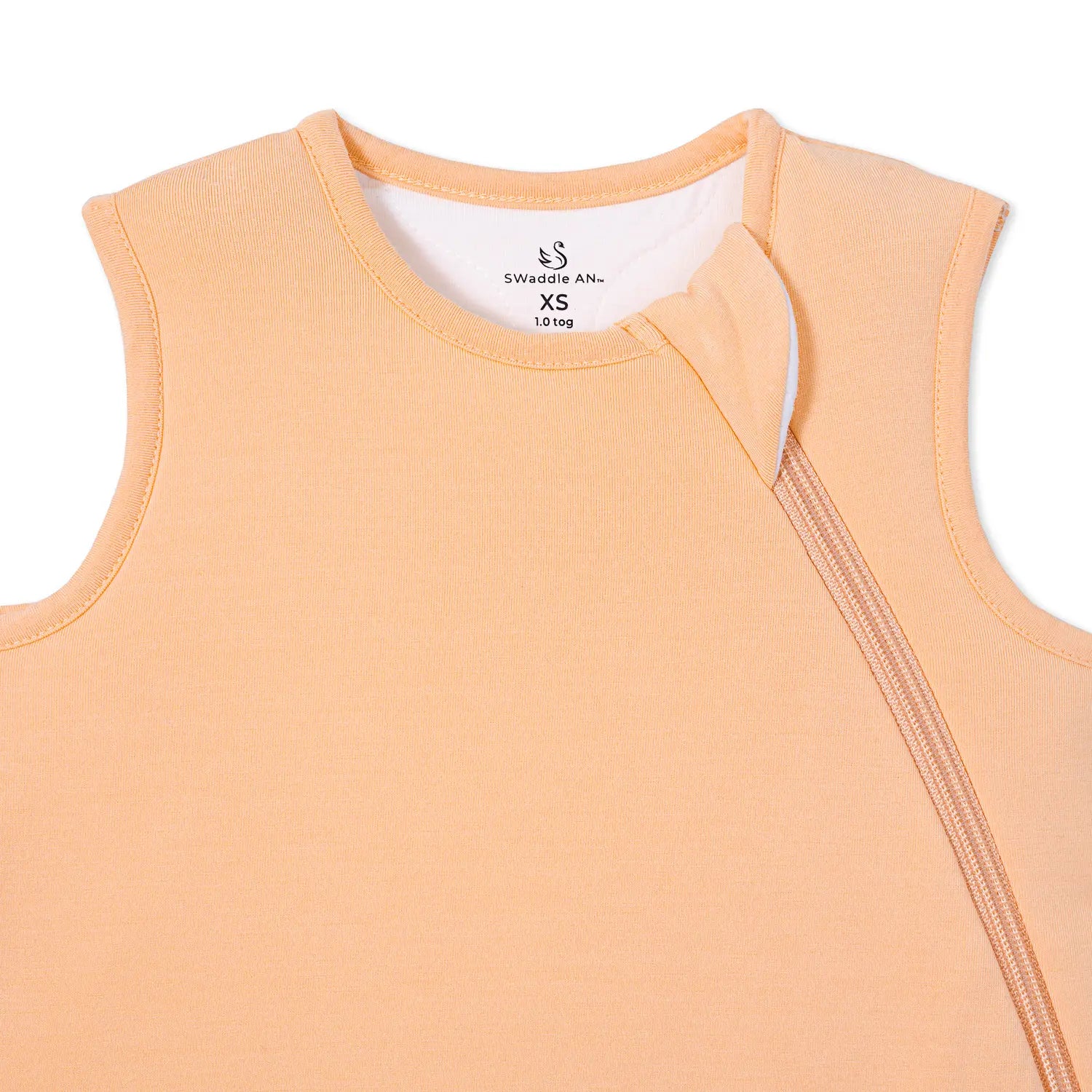 Bamboo Sleep Sack 1.0 Tog In Peach Fuzz