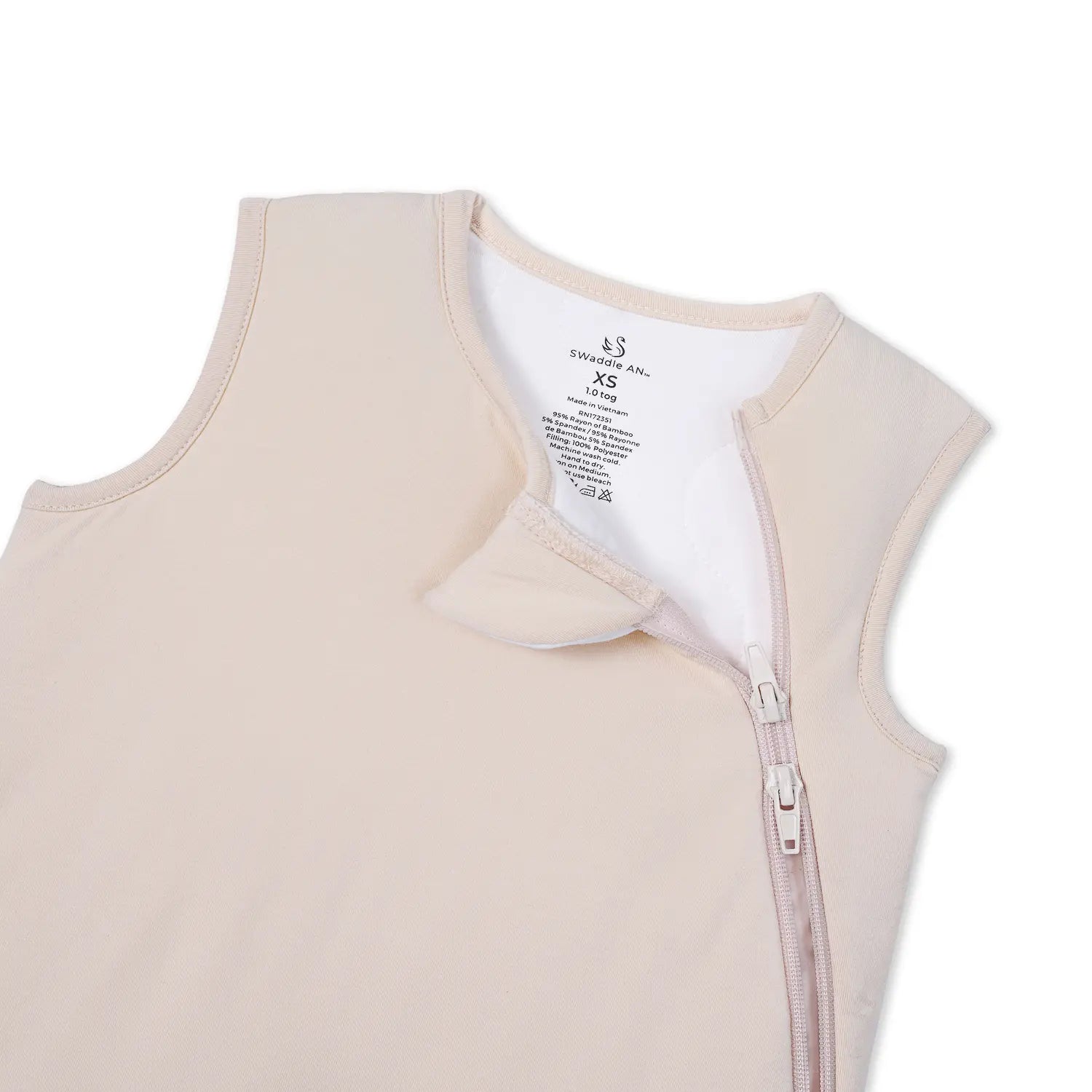 Bamboo Sleep Sack 1.0 Tog In Sand