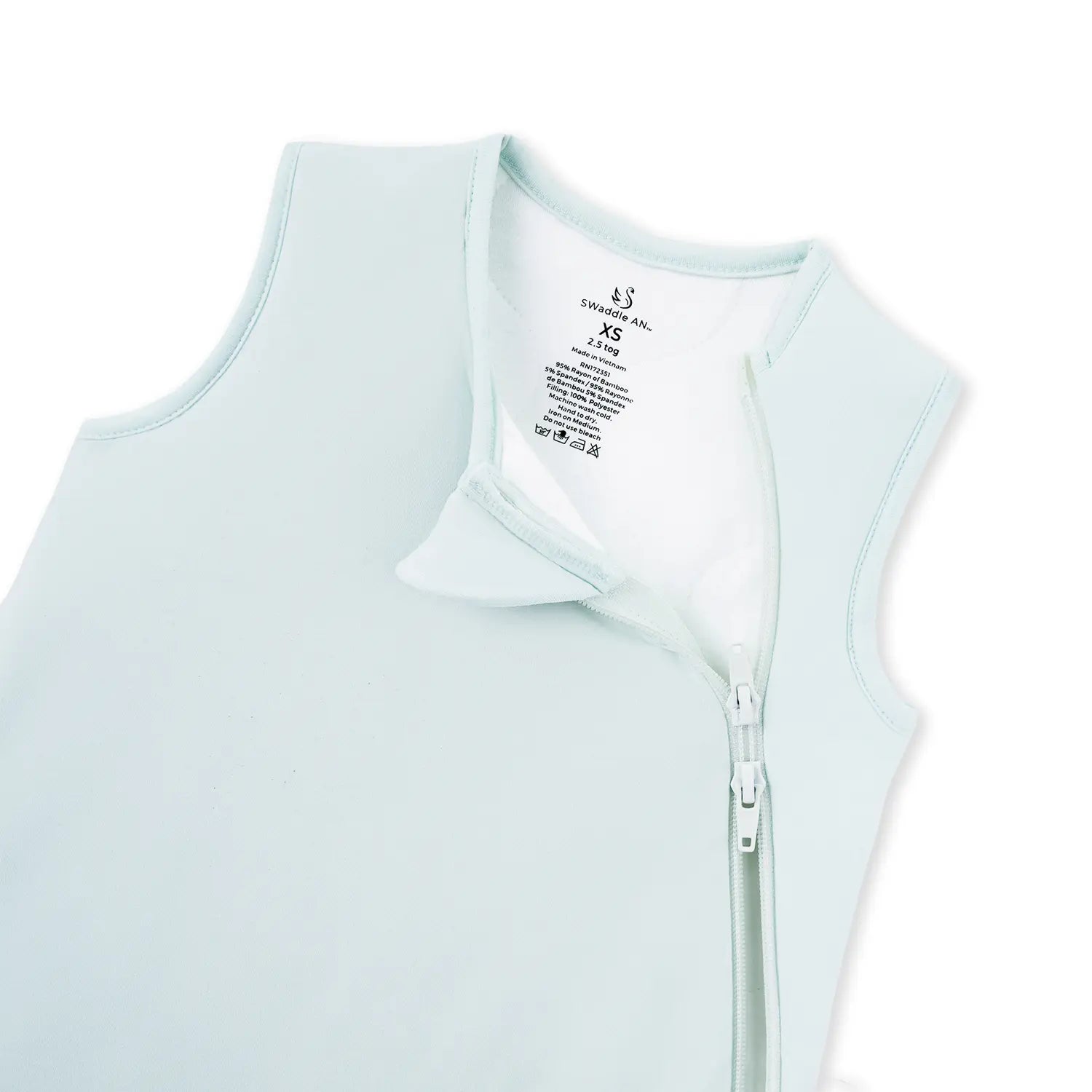 Bamboo Sleep Sack 2.5 Tog In Mint