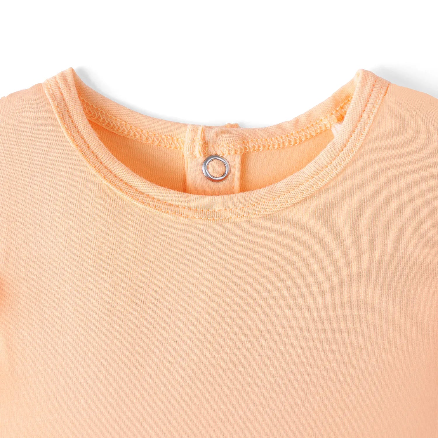 Twirl Bodysuit Dress In Peach Fuzz