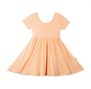 Twirl Dress In Peach Fuzz