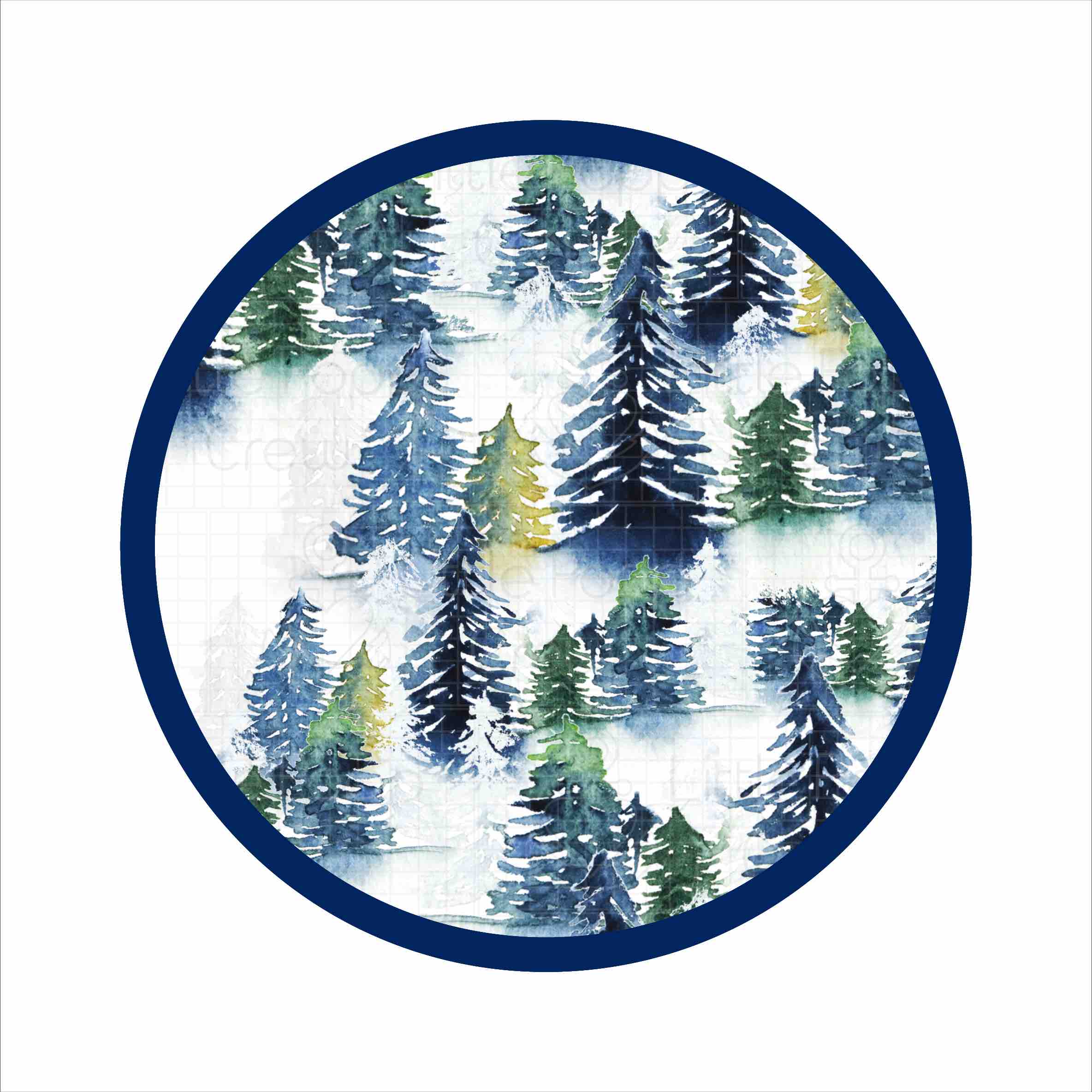 Winter Trees | Bamboo Baby Bodysuit Dress
