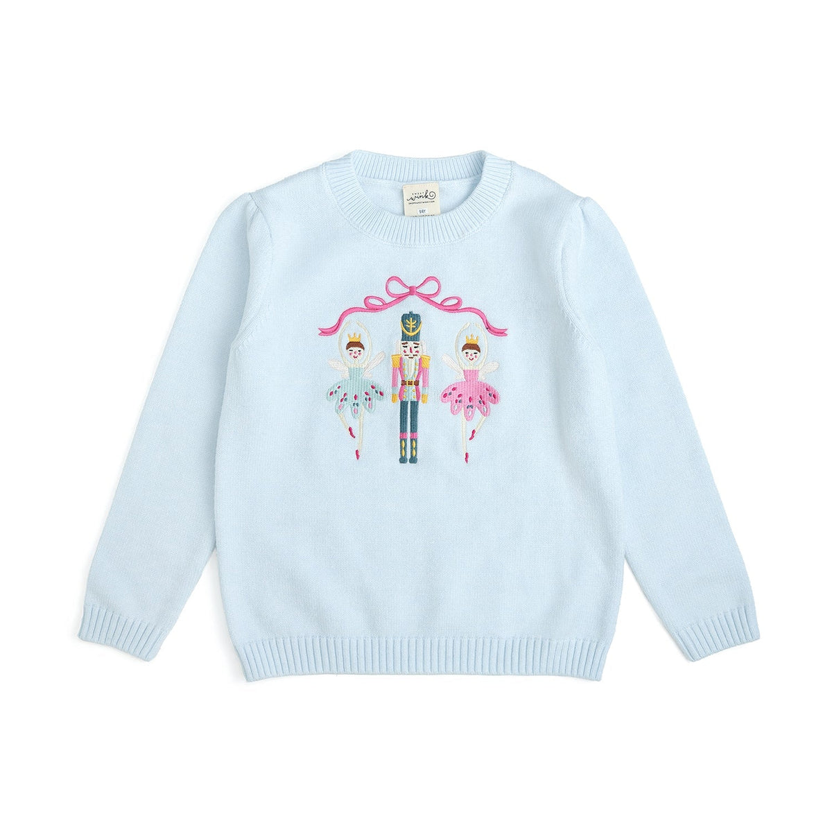 Nutcracker Embroidered Christmas Sweater