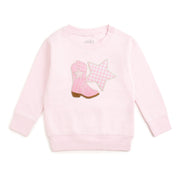 Bandana Cowgirl Patch Western Sweatshirt