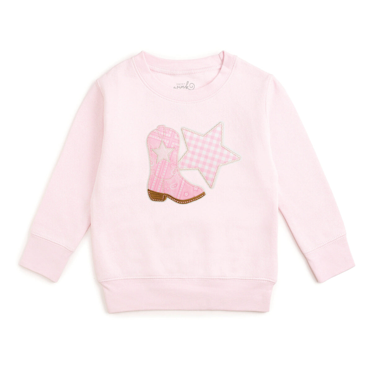 Bandana Cowgirl Patch Western Sweatshirt