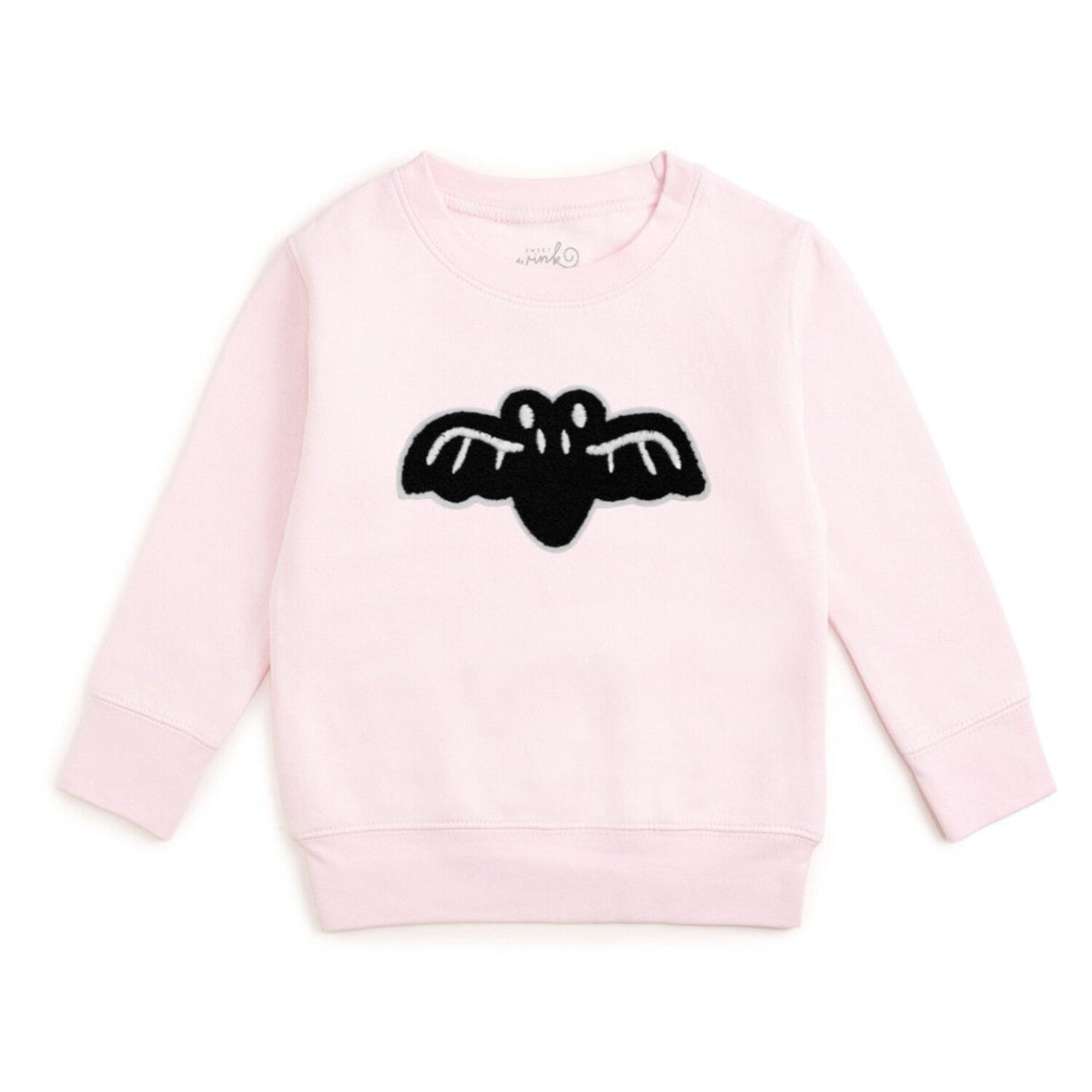 Bat Patch Halloween Sweatshirt